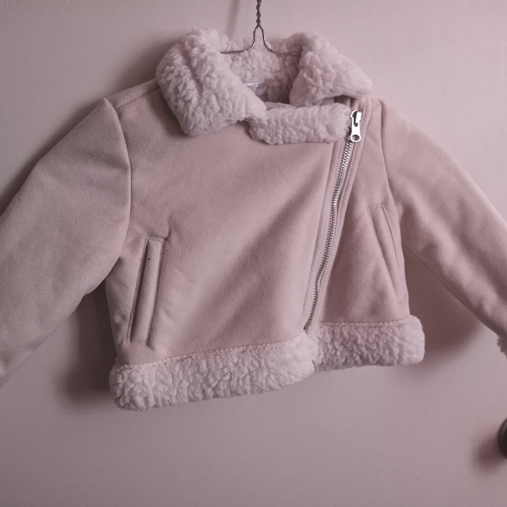 Oshkosh Suede and fux fur Coat